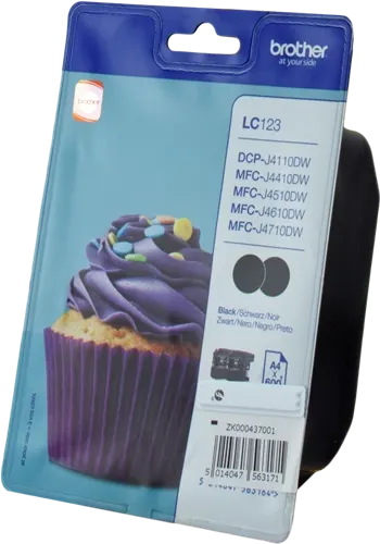 Brother LC-123 Multipack Noir(e) — Consommables informatiques