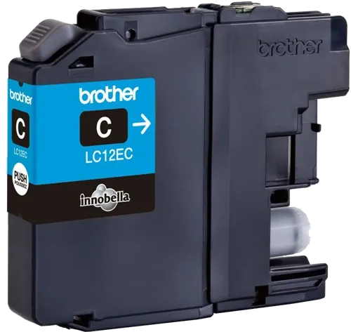 Brother LC12EC Cyan Cartouche d'encre — Consommables informatiques