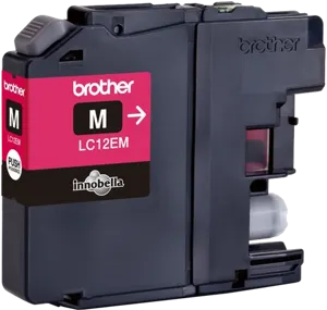 Brother LC12EM Magenta Cartouche d'encre — Consommables informatiques