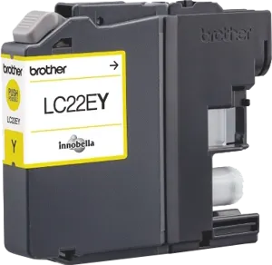Brother LC22EY Jaune Cartouche d'encre — Consommables informatiques