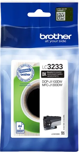 Brother LC3233BK Noir(e) Cartouche d'encre — Consommables informatiques