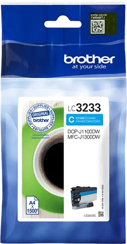 Brother LC3233C Cyan Cartouche d'encre — Consommables informatiques