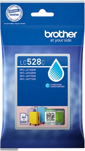 Brother LC528C Cyan Cartouche d'encre — Consommables informatiques