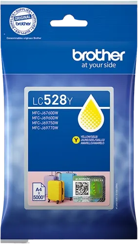 Brother LC528Y Jaune Cartouche d'encre — Consommables informatiques