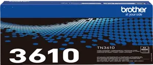 Brother TN-3610 Noir(e) Toner — Consommables informatiques