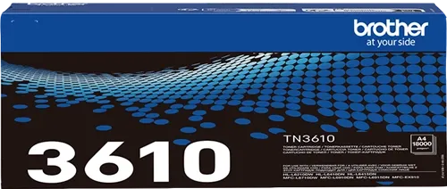 Brother TN-3610 Noir(e) Toner — Consommables informatiques