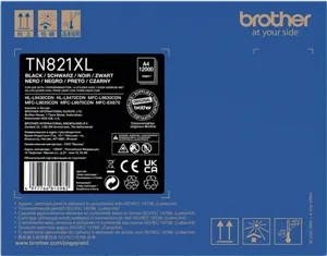 Brother TN-821XLBK Noir(e) Toner — Consommables informatiques