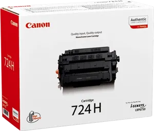 Canon 724h Noir(e) Toner — Consommables informatiques