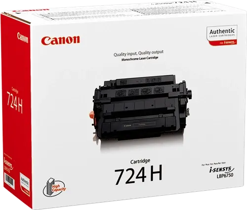 Canon 724h Noir(e) Toner — Consommables informatiques