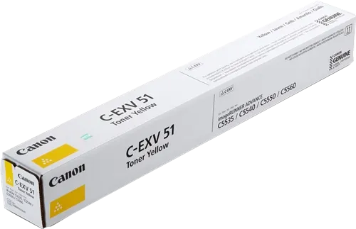 Canon C-EXV51y Jaune Toner — Consommables informatiques