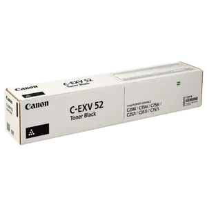 Canon C-EXV52bk Noir(e) Toner — Consommables informatiques