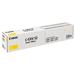 Canon C-EXV52y Jaune Toner — Consommables informatiques