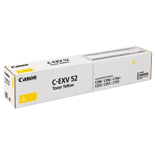 Canon C-EXV52y Jaune Toner — Consommables informatiques
