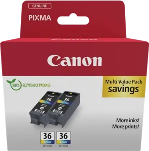 Canon CLI-36 Multipack Plusieurs couleurs — Consommables informatiques