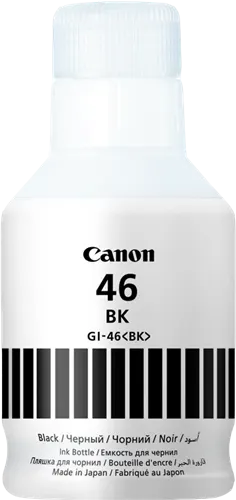 Canon GI-46bk Noir(e) Cartouche d'encre 4411C001 — Consommables informatiques