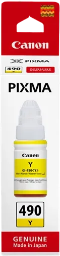 Canon GI-490y Jaune Cartouche d'encre 0666C001 — Consommables informatiques