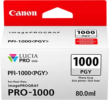 Canon PFI-1000pgy Cartouche d'encre 0553C001 — Consommables informatiques