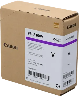 Canon PFI-2100v Violet Cartouche d'encre 5274C001 — Consommables informatiques