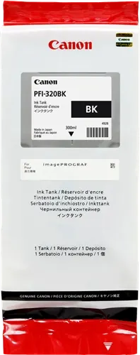 Canon PFI-320bk Noir(e) Cartouche d'encre 2890C001 — Consommables informatiques