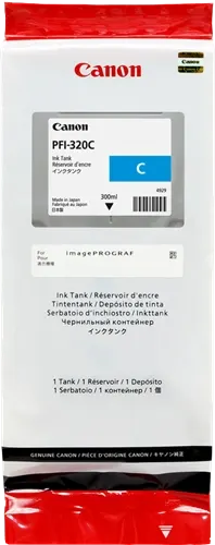Canon PFI-320c Cyan Cartouche d'encre 2891C001 — Consommables informatiques