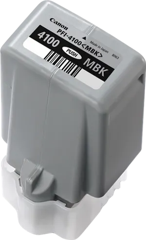 Canon PFI-4100mbk Noir (Matt) Cartouche d'encre 6776C001 — Consommables informatiques