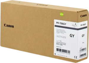 Canon PFI-706gy Gris Cartouche d'encre 6690B001 — Consommables informatiques