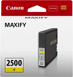 Canon PGI-2500y Jaune Cartouche d'encre 9303B001 — Consommables informatiques