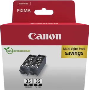 Canon PGI-35BK Multipack Noir(e) — Consommables informatiques