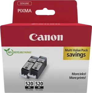 Canon PGI-520BK Multipack Noir(e) — Consommables informatiques