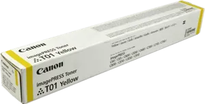 Canon T01 y Jaune Toner — Consommables informatiques