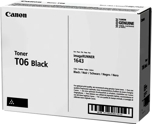 Canon T06 Noir(e) Toner — Consommables informatiques