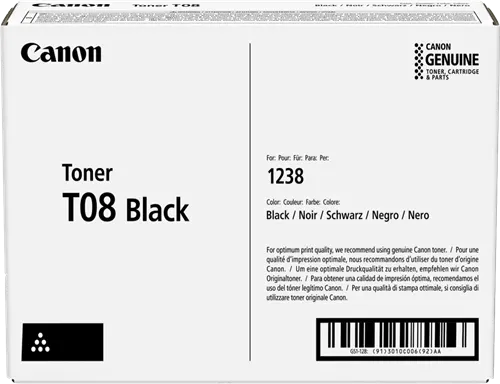 Canon T08 Noir(e) Toner — Consommables informatiques