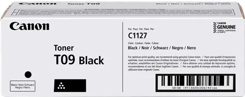 Canon T09 bk Noir(e) Toner — Consommables informatiques