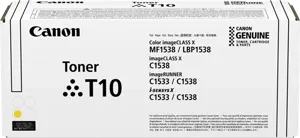 Canon T10 y Jaune Toner — Consommables informatiques