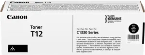 Canon T12 bk Noir(e) Toner — Consommables informatiques