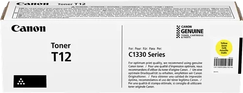Canon T12 y Jaune Toner — Consommables informatiques