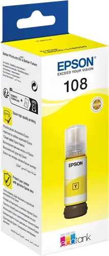 Epson 108 Jaune Cartouche d'encre C13T09C44A — Consommables informatiques