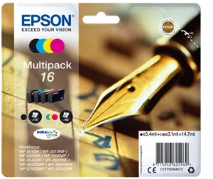 Epson 16 Multipack Noir(e) / Cyan / Magenta / Jaune — Consommables informatiques