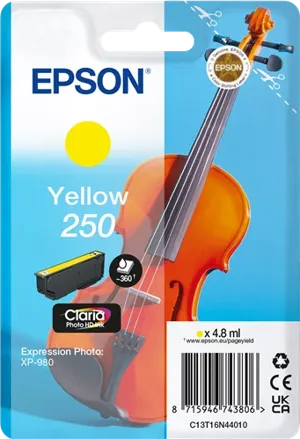 Epson 250 Jaune Cartouche d'encre C13T16N44010 — Consommables informatiques
