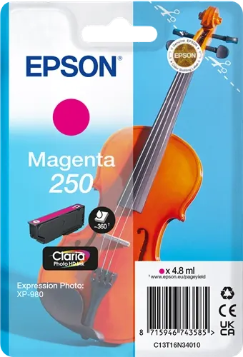 Epson 250 Magenta Cartouche d'encre C13T16N34010 — Consommables informatiques