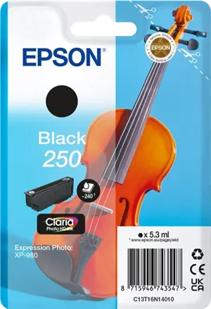 Epson 250 Noir(e) Cartouche d'encre C13T16N14010 — Consommables informatiques