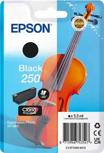 Epson 250 Noir(e) Cartouche d'encre C13T16N14010 — Consommables informatiques