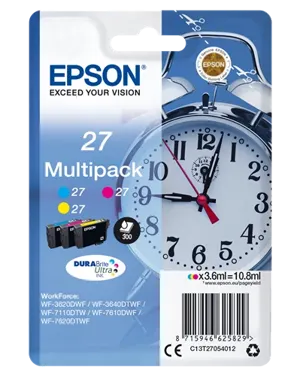 Epson 27 Multipack Cyan / Magenta / Jaune — Consommables informatiques