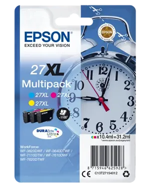 Epson 27 XL Multipack Cyan / Magenta / Jaune — Consommables informatiques