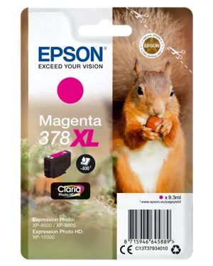 Epson 378XL Magenta Cartouche d'encre C13T37934010 — Consommables informatiques