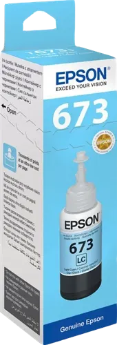 Epson 673 Cyan (brillant) Cartouche d'encre C13T67354A — Consommables informatiques