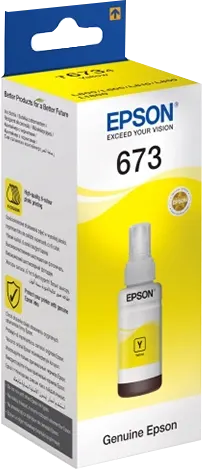 Epson 673 Jaune Cartouche d'encre C13T67344A — Consommables informatiques