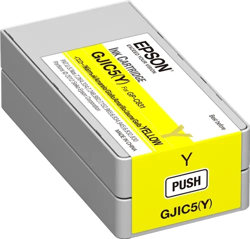Epson GJIC5-Y Jaune Cartouche d'encre C13S020566 — Consommables informatiques