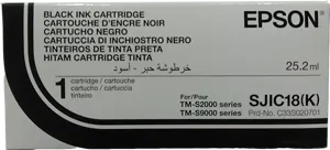 Epson SJIC18(K) Noir(e) Cartouche d'encre C33S020701 — Consommables informatiques