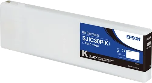 Epson SJIC30P-K Noir(e) Cartouche d'encre C33S020639 — Consommables informatiques